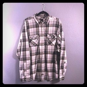 Krew Grey Plaid Shirt